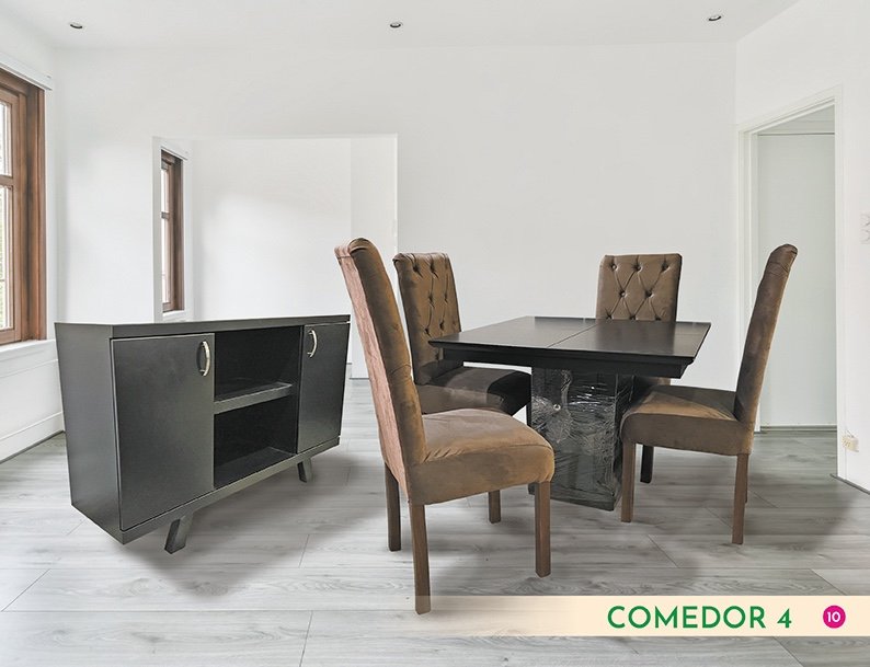 Comedor 4 Sillas